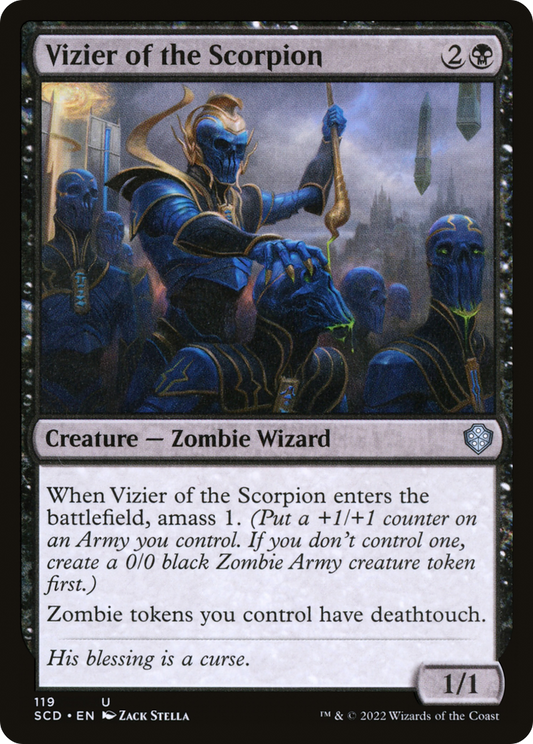 Vizier of the Scorpion (SCD) #119 [EN/N]