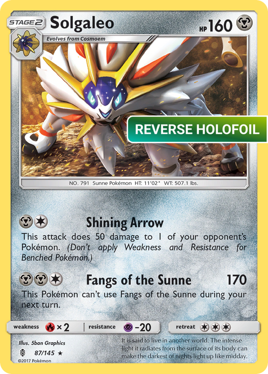 Solgaleo (GRI) #87 [EN/R] s/o