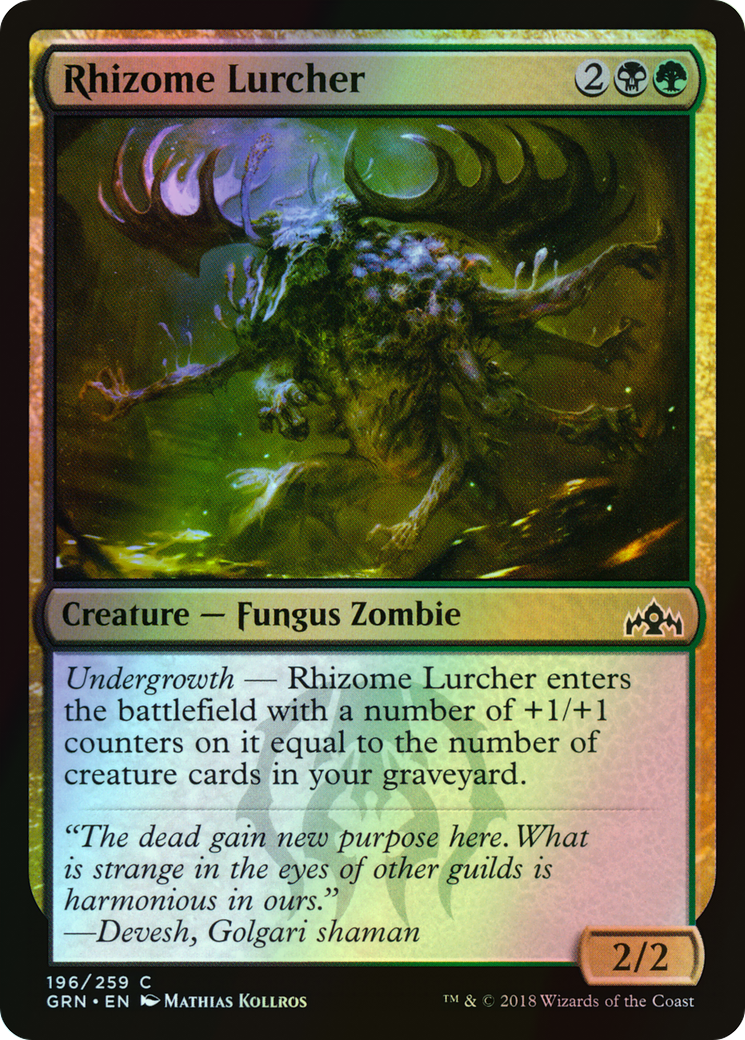 Rhizome Lurcher (GRN) #196 [EN/F]