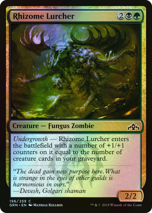 Rhizome Lurcher (GRN) #196 [EN/F]