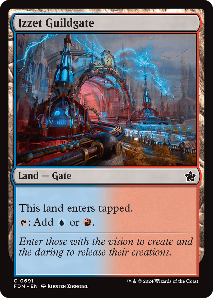 Izzet Guildgate (FDN) #691 [EN/N] s/o