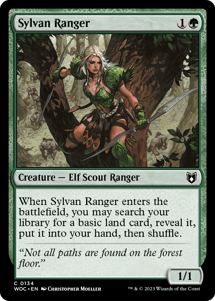 Sylvan Ranger (WOC) #134 [EN/N]