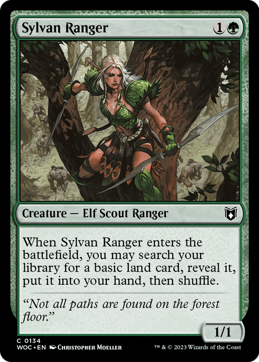 Sylvan Ranger (WOC) #134 [EN/N]