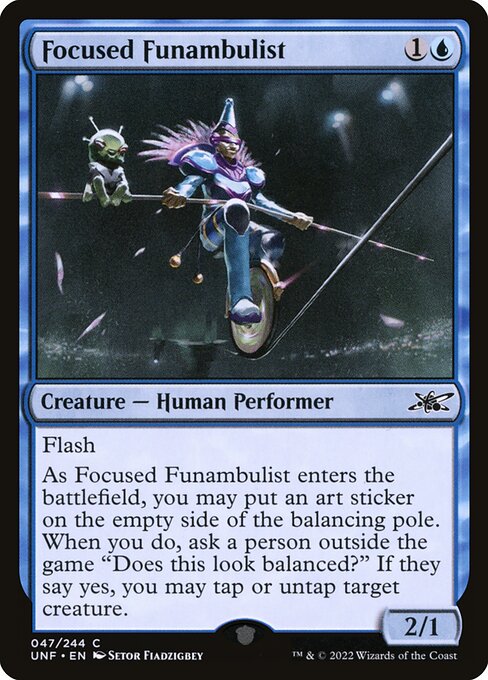 Focused Funambulist (UNF) #47 [EN/N]