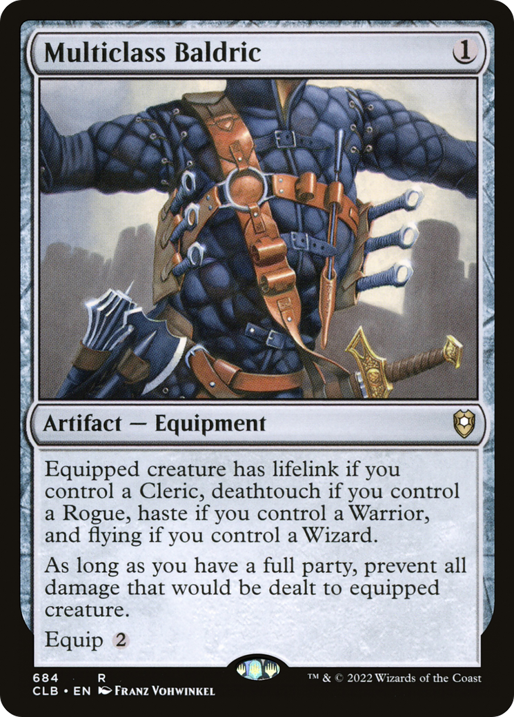 Multiclass Baldric (CLB) #684 [EN/N]
