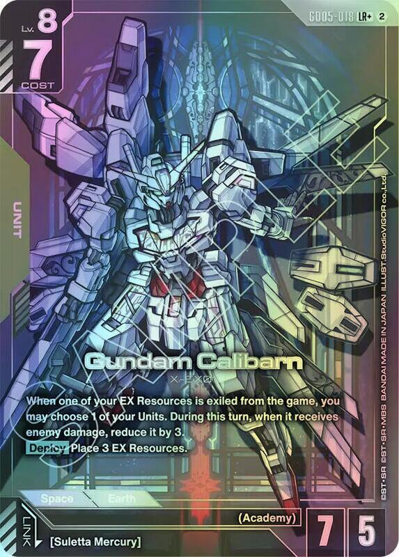 Gundam Calibarn (LR+) (GD05) #GD05-018_LRP [JA/F]