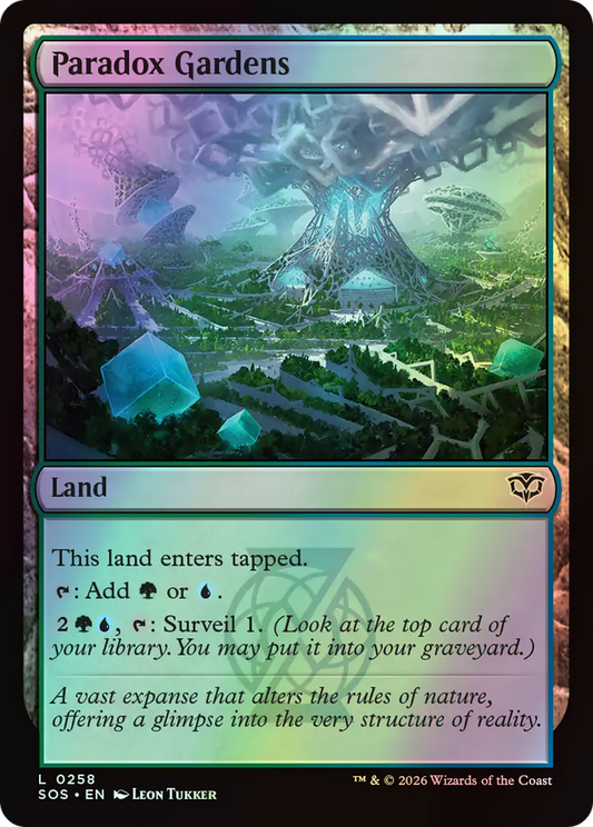 Paradox Gardens (SOS) #258 [EN/F]