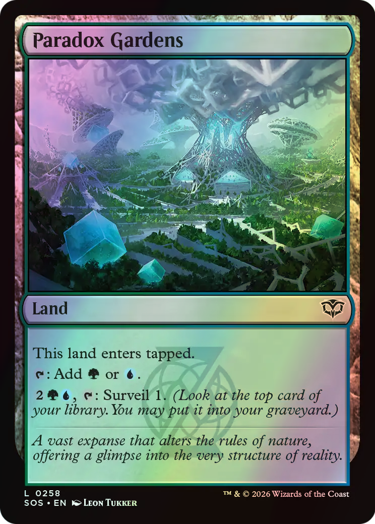 Paradox Gardens (SOS) #258 [EN/F]