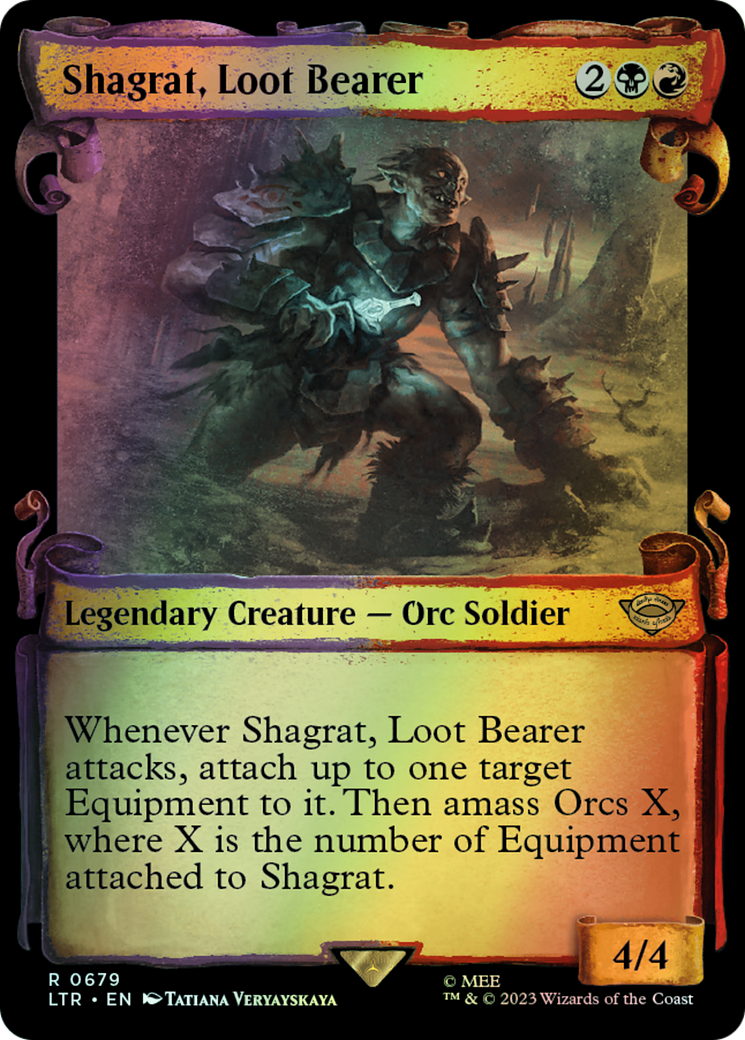 Shagrat, Loot Bearer - Silver Foil (LTR) #679 [EN/F]