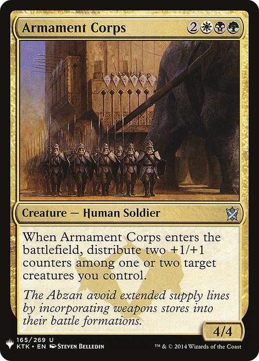 Armament Corps (PLST) #KTK-165 [EN/N]