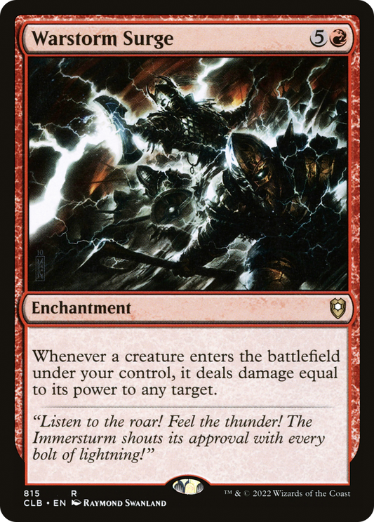 Warstorm Surge (CLB) #815 [EN/N] s/o