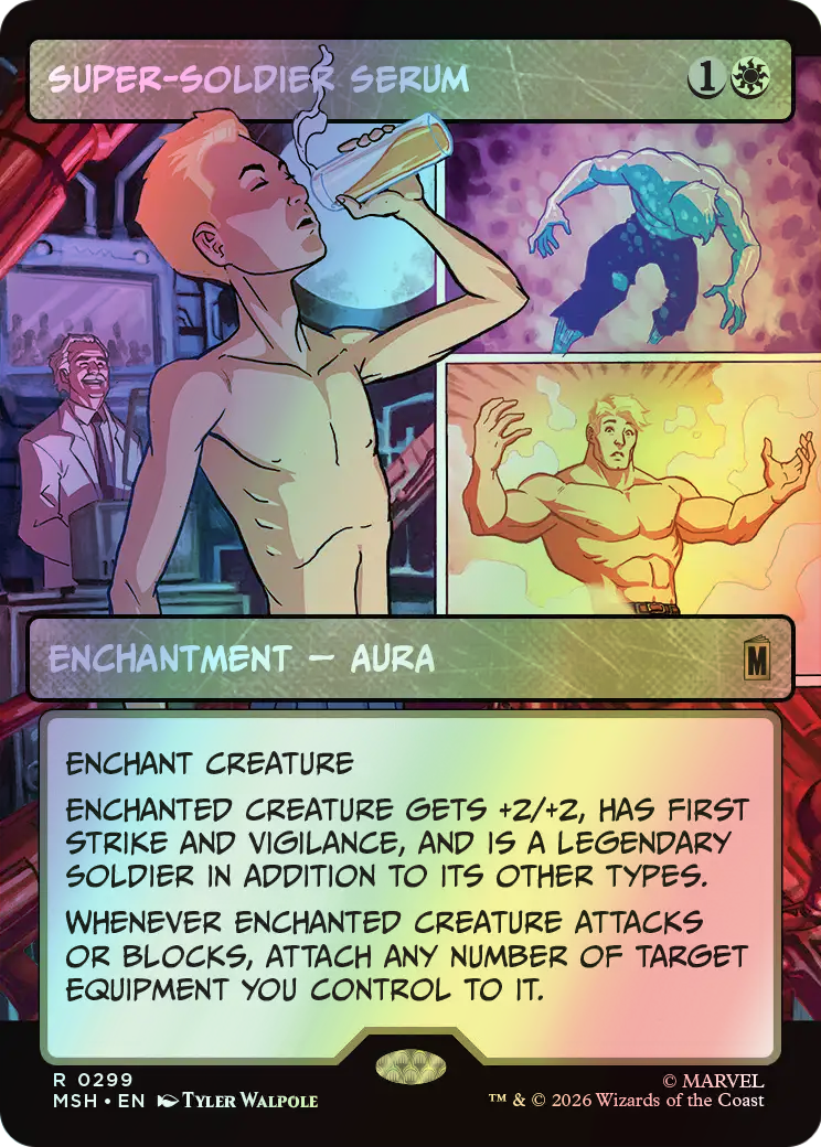 Super-Soldier Serum (MSH) #299 [EN/F]