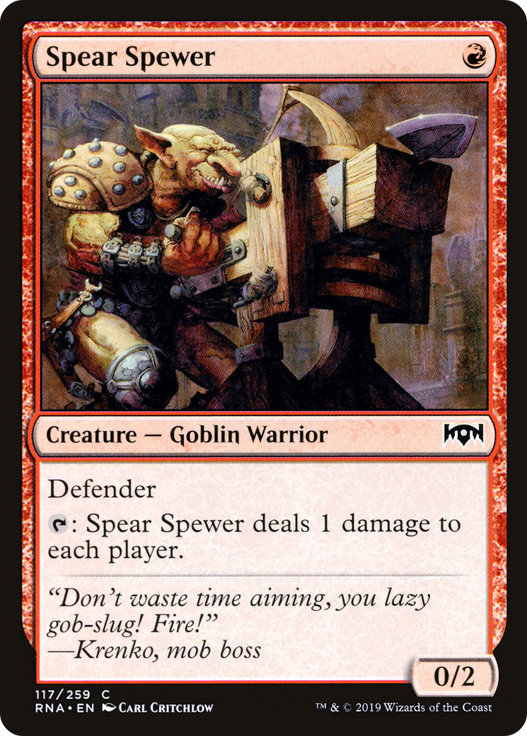 Spear Spewer (RNA) #117 [EN/N] s/o