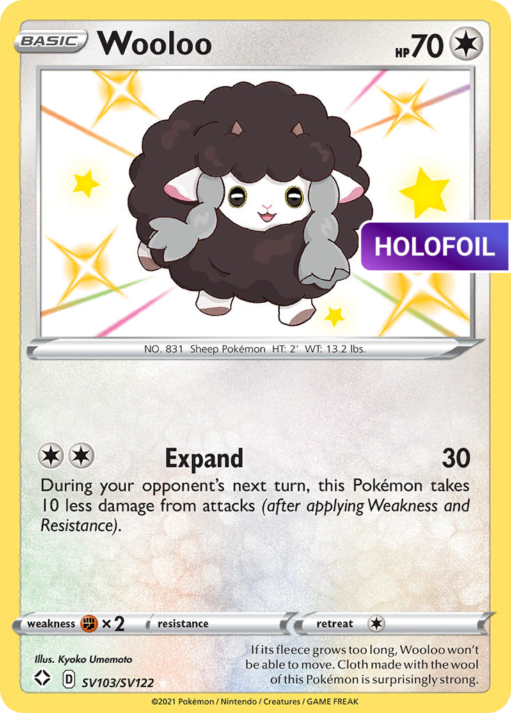 Wooloo (SHF:SV) #SV103 [EN/H] s/o
