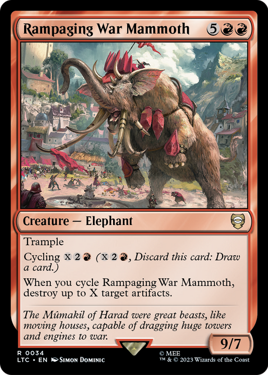 Rampaging War Mammoth (LTC) #34 [EN/N]