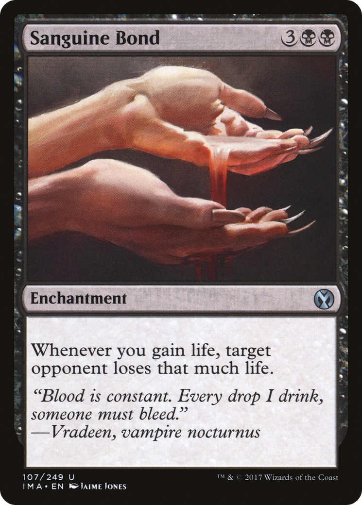 Sanguine Bond (IMA) #107 [EN/N] s/o