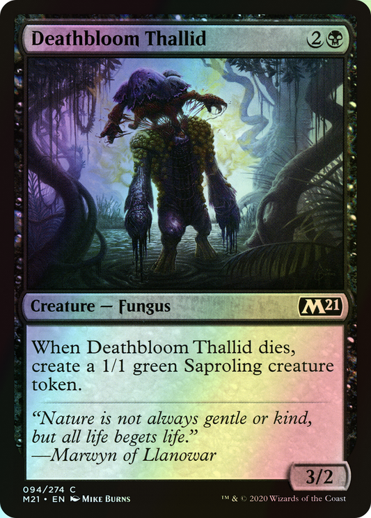 Deathbloom Thallid (M21) #94 [EN/F]
