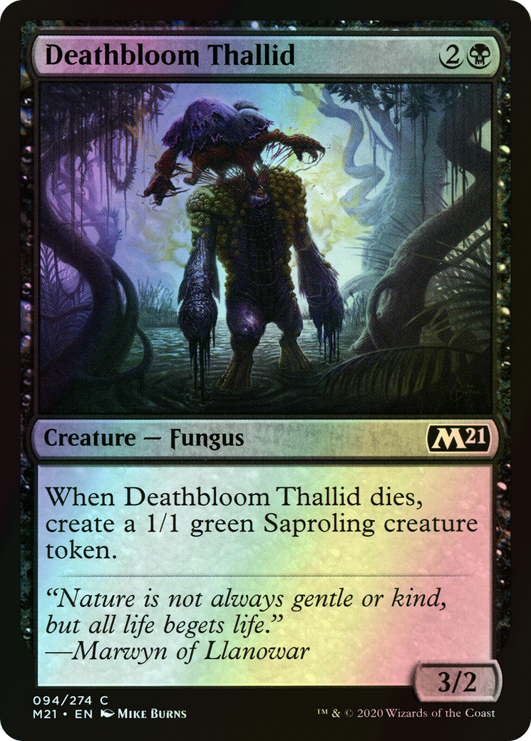 Deathbloom Thallid (M21) #94 [EN/F] s/o