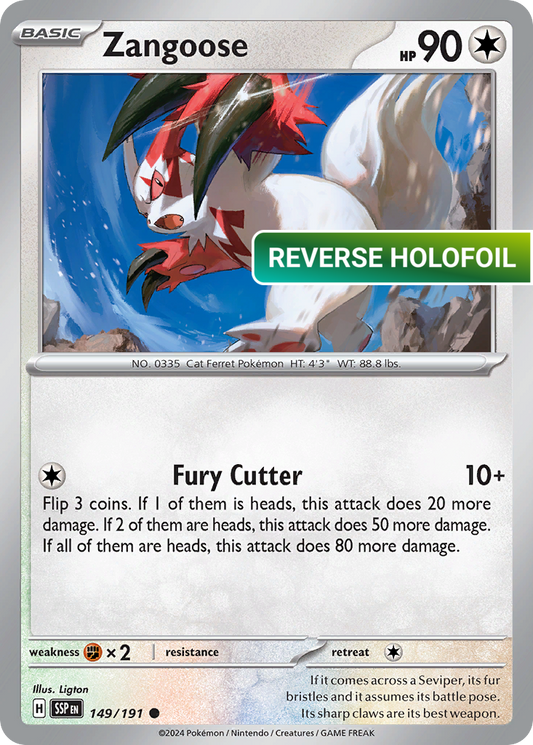 Zangoose (SSP) #149 [EN/R]