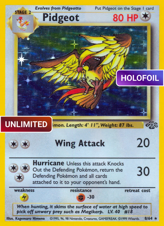 Pidgeot (8) (JU) #08 [EN/UH]