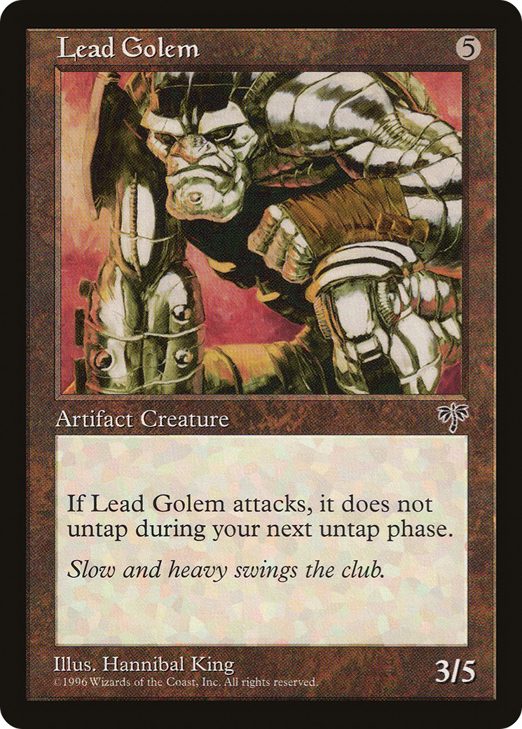 Lead Golem (MIR) #306 [EN/N]