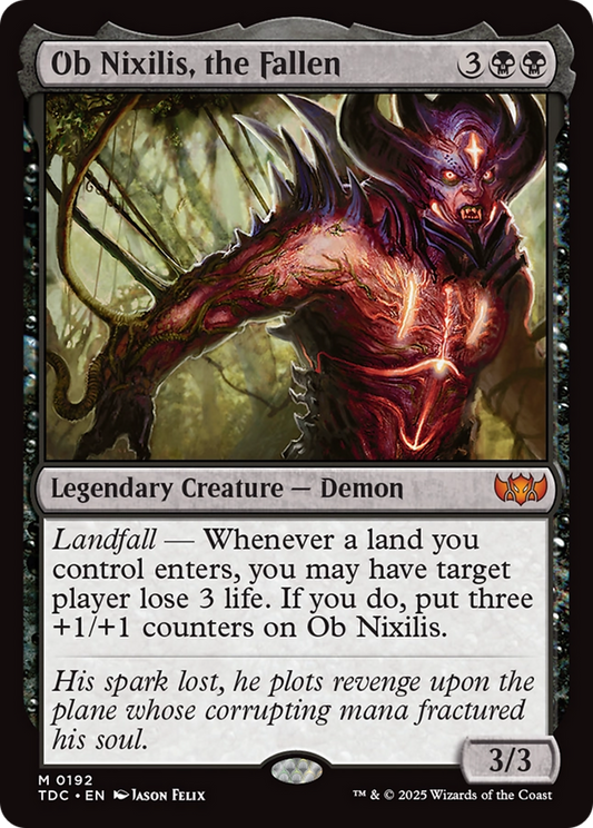 Ob Nixilis, the Fallen (TDC) #192 [EN/N] s/o