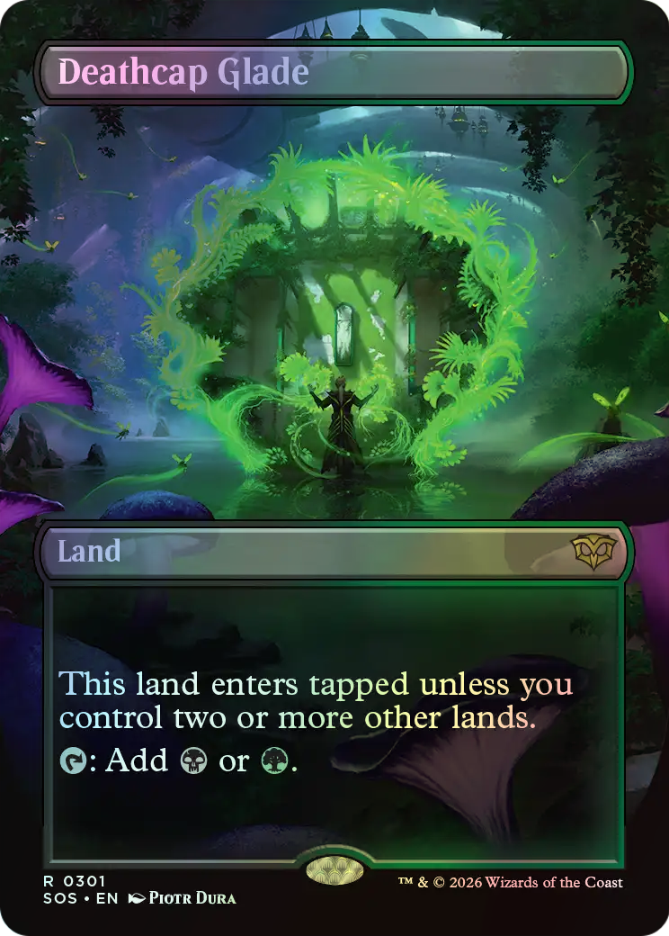 Deathcap Glade (SOS) #301 [EN/F] s/o