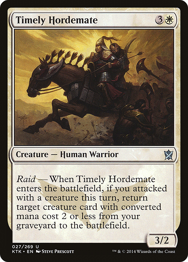 Timely Hordemate (KTK) #27 [EN/N]