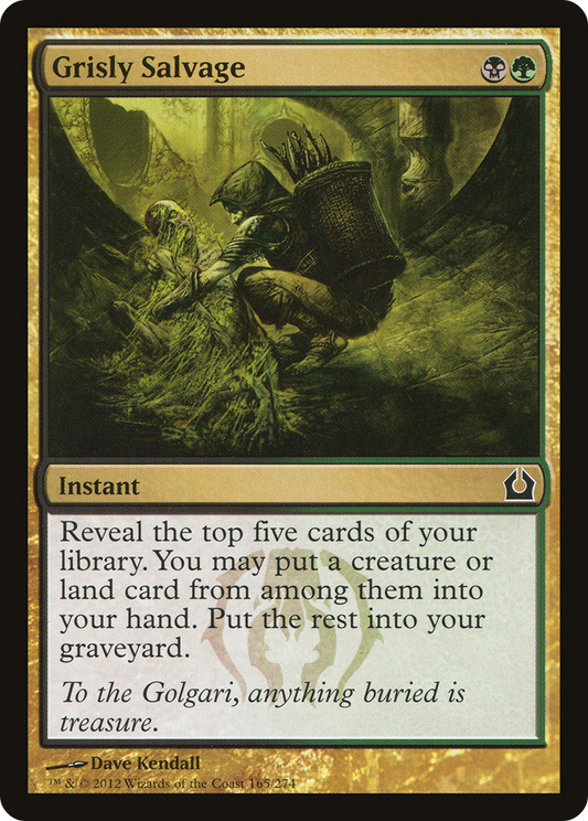 Grisly Salvage (RTR) #165 [EN/N]