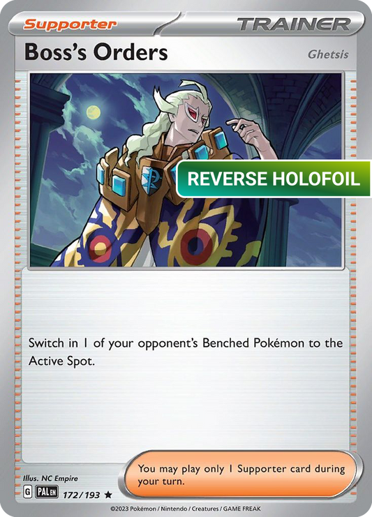 Boss's Orders (Ghetsis) (PAL) #172 [EN/R] s/o