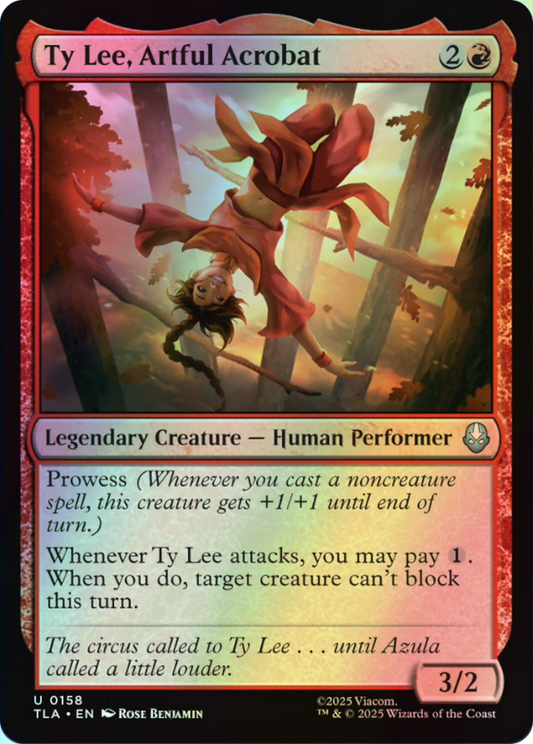 Ty Lee, Artful Acrobat (TLA) #158 [EN/F] s/o