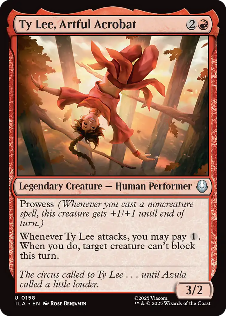 Ty Lee, Artful Acrobat (TLA) #158 [EN/N]
