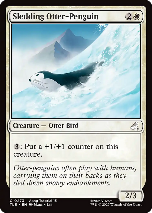 Sledding Otter-Penguin (TLE) #273 [EN/N] s/o