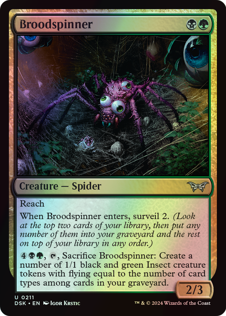 Broodspinner (DSK) #211 [EN/F] s/o
