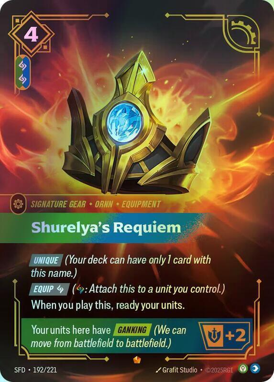 Shurelya's Requiem (SFD) #192 [EN/F] s/o