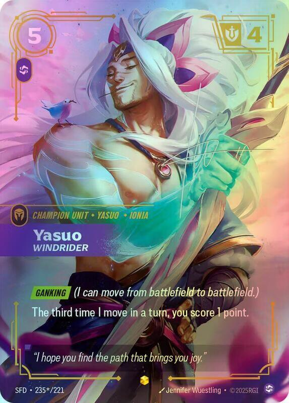 Yasuo - Windrider (Signature) (SFD) #235* [EN/F]