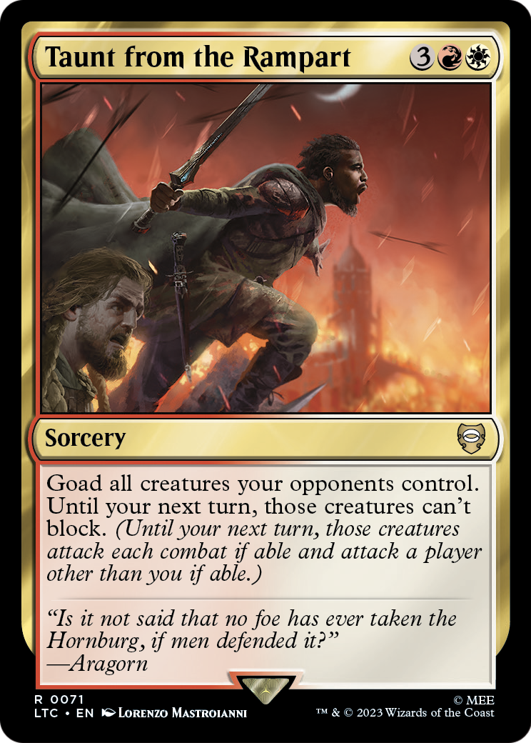 Taunt from the Rampart (LTC) #71 [EN/N]