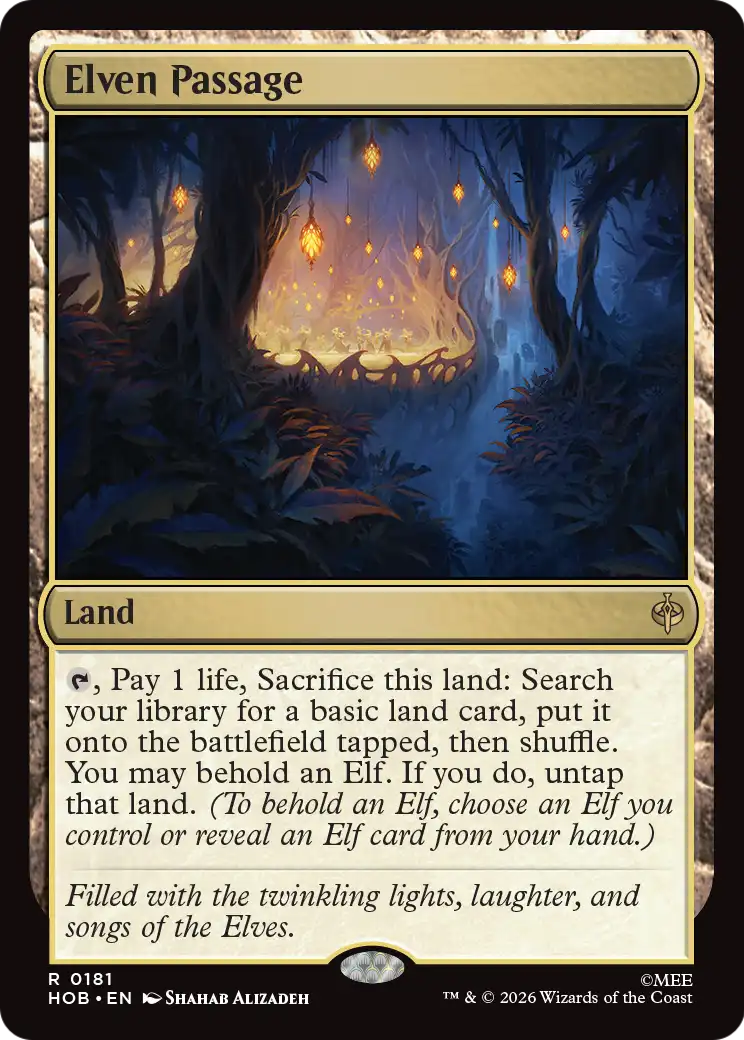 Elven Passage (HOB) #181 [EN/N]