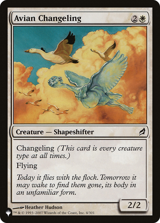 Avian Changeling (PLST) #LRW-4 [EN/N]