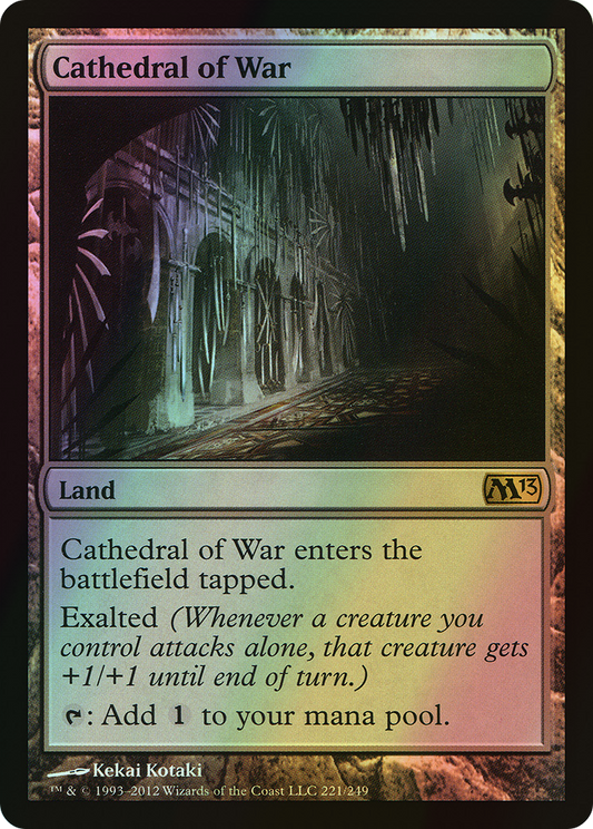 Cathedral of War (M13) #221 [EN/F] s/o