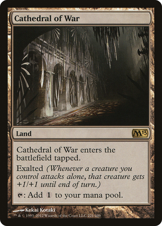 Cathedral of War (M13) #221 [EN/N]