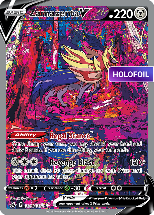 Zamazenta V (CRZ:GG) #GG54 [EN/H] s/o