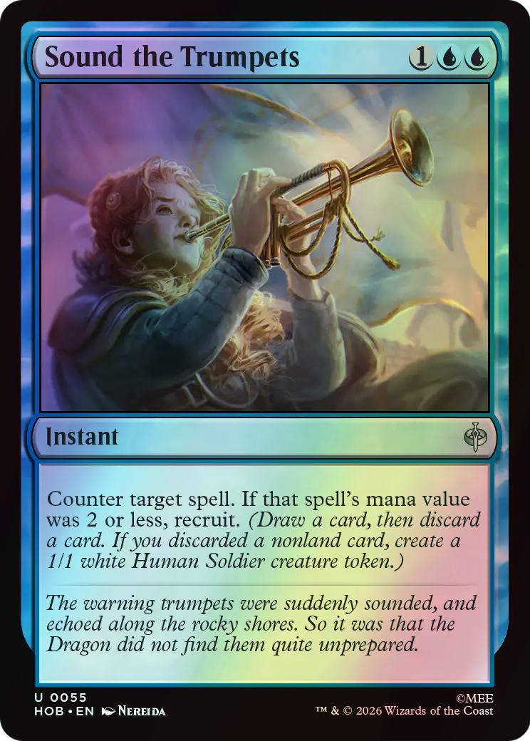 Sound the Trumpets (HOB) #55 [EN/F]