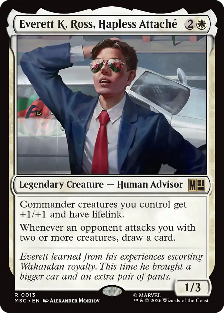 Everett K. Ross, Hapless Attaché (MSC) #13 [EN/N]