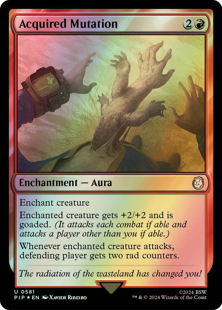 Acquired Mutation - Surge Foil (PIP) #581 [EN/F]