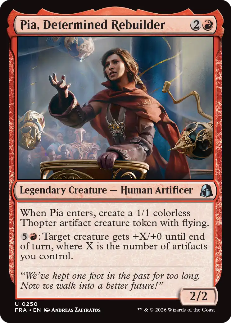 Pia, Determined Rebuilder (FRA) #250 [EN/N]