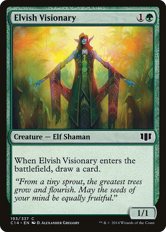 Elvish Visionary (C14) #193 [EN/N]