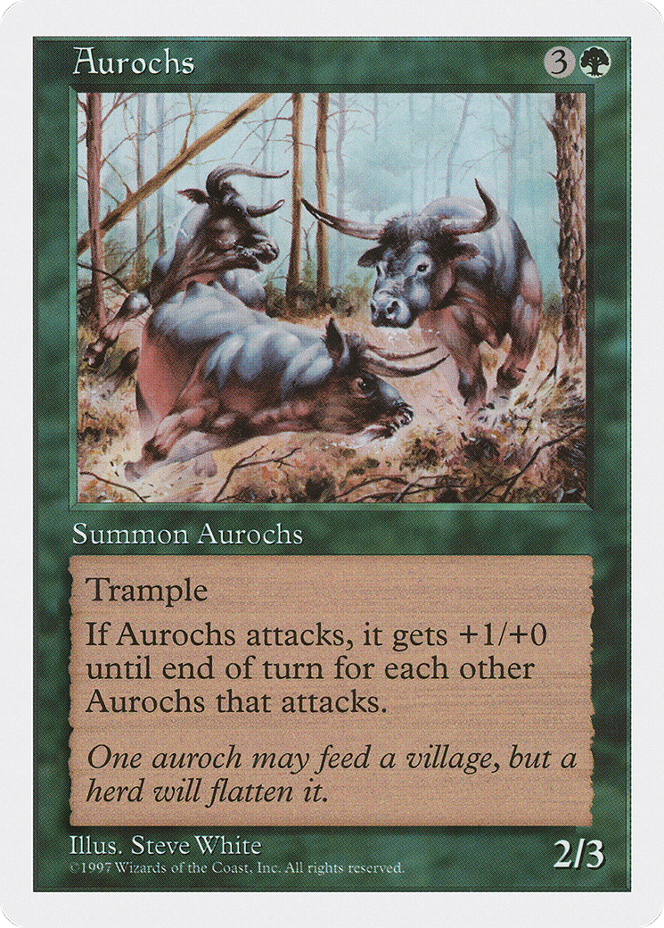 Aurochs (5ED) #279 [EN/N]