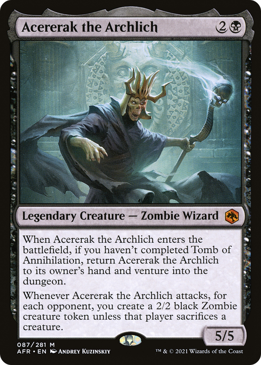 Acererak the Archlich (AFR) #87 [EN/N]
