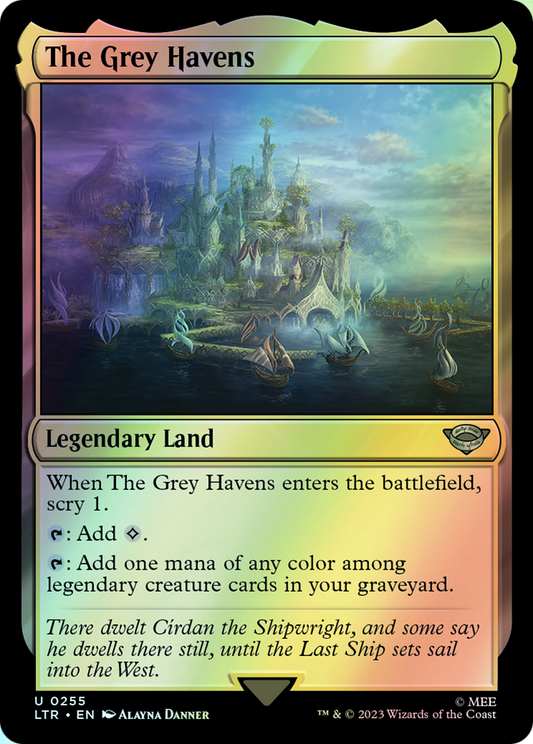 The Grey Havens (LTR) #255 [EN/F]